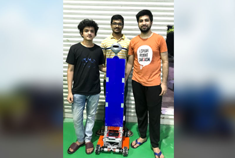 With in-house developed FABY robot funded by SIIC