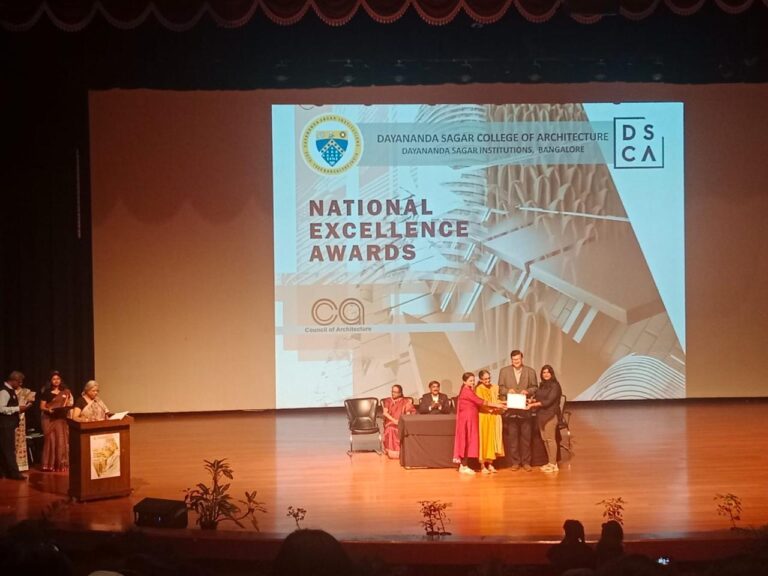 SAID won second prize of Rs.75,000 in the CoA USRP Project Competition in Bangalore.
