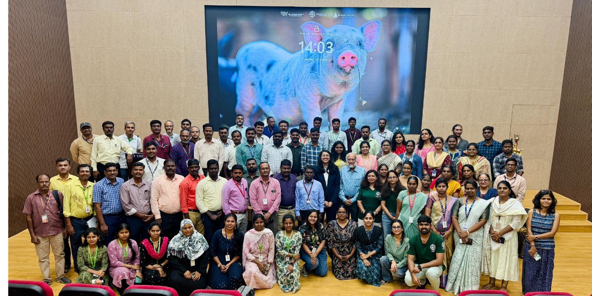 SRMIST NSS Officers Join HSI & NSS Regional Directorate, Govt of India, New Delhi, Roundtable on Plant-Based Sustainability & One Health